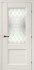 Дверь CPL 33.24Ф ДО 21- 9, стекло Роса (Белый)