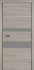 Дверь 703М ДО 21- 9, стекло Мателак Сильвер (Дуб Пепельный)