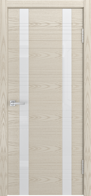 Межкомнатная дверь ID-D (лакобель белый) Бьянко Межкомнатная дверь ID-D (лакобель белый) Бьянко