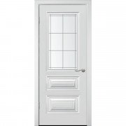 Межкомнатная дверь Симпл-3 белая эмаль ДО Межкомнатная дверь Симпл-3 белая эмаль ДО
