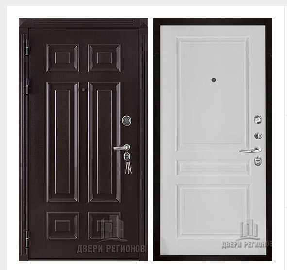 Дверь входная взломостойкая Сенатор 3D Марсель, цвет венге, панель - турин цвет эмаль белая Дверь входная взломостойкая Сенатор 3D Марсель, цвет венге, панель - турин цвет эмаль белая