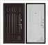 Дверь входная взломостойкая Сенатор 3D Марсель, цвет венге, панель - турин цвет эмаль белая Дверь входная взломостойкая Сенатор 3D Марсель, цвет венге, панель - турин цвет эмаль белая