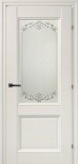 Дверь CPL 33.24Ф ДО 21- 9, стекло Денор (Белый) Дверь CPL 33.24Ф ДО 21- 9, стекло Денор (Белый)