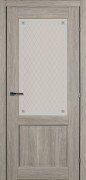 Дверь 63.24 ДО 21- 9, стекло  Пико (Дуб Пепельный)
