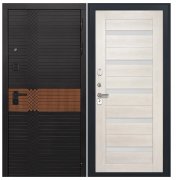 Дверь Luxor-49 - СБ-1 (ст. белое, 16мм, беленый дуб)