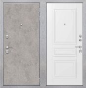 Дверь ZMD Лофт бетон Классика Сноу