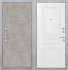 Дверь ZMD Лофт бетон Классика Сноу