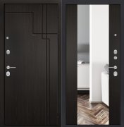 Дверь ZMD Галактик Зеркало XXL Венге