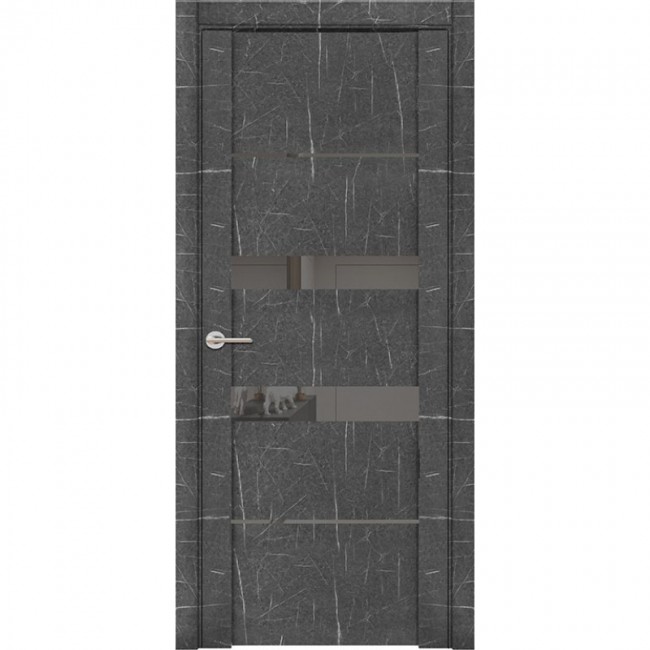 Межкомнатная дверь UniLine L 30037/1 ДО (Торос графит) Межкомнатная дверь UniLine L 30037/1 ДО (Торос графит)