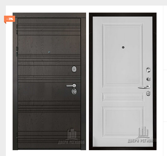 Дверь входная со сменными панелями Министр, цвет горький шоколад,  панель - турин цвет эмаль белая