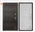 Дверь входная со сменными панелями Министр, цвет горький шоколад,  панель - турин цвет эмаль белая
