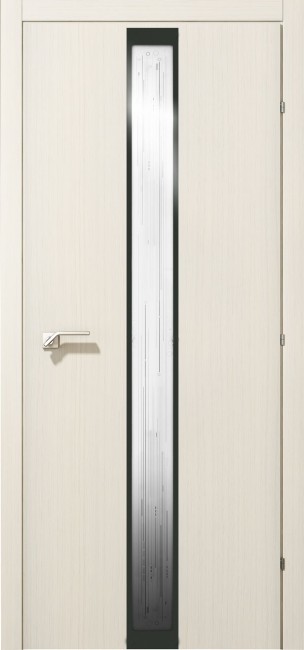 Дверь 50.02 ДО 21- 9, стекло Матрица ВКЛ150 (Выбеленный Дуб)