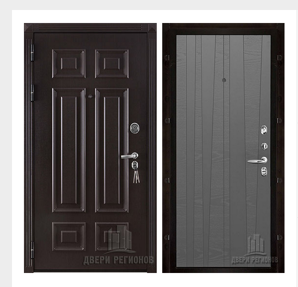 Дверь входная взломостойкая Сенатор 3D Марсель, цвет венге,  панель - trend цвет grigio (ral 7015) Дверь входная взломостойкая Сенатор 3D Марсель, цвет венге,  панель - trend цвет grigio (ral 7015)