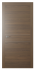 Межкомнатная дверь De Vesta 2 (глухая) Экошпон клен шоколадный