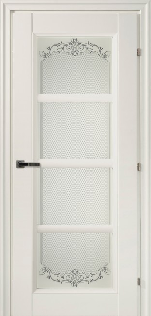 Дверь CPL 33.40 ДО 21- 9, стекло Денор (Белый) Дверь CPL 33.40 ДО 21- 9, стекло Денор (Белый)