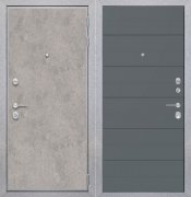 Дверь ZMD Лофт бетон Лайн Титан