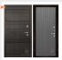 Дверь входная со сменными панелями Министр, цвет горький шоколад,  панель - trend цвет grigio (ral 7015)