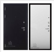 Дверь входная Колизей, цвет темное серебро антик, панель -  aurum цвет манхэттен гладкий