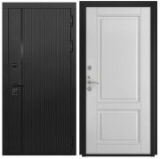 Дверь Luxor-45 L-5 (16мм, белая эмаль)