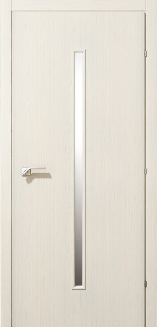 Дверь 50.33 ДО 21- 9, стекло Сатин (Выбеленный Дуб)