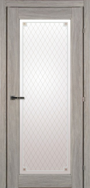 Дверь 63.40 ДО 21- 9, стекло  Пико (Дуб Пепельный)