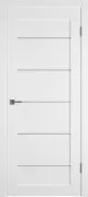 Межкомнатная дверь EMALEX 27 стекло бел.| EMALEX ICE
