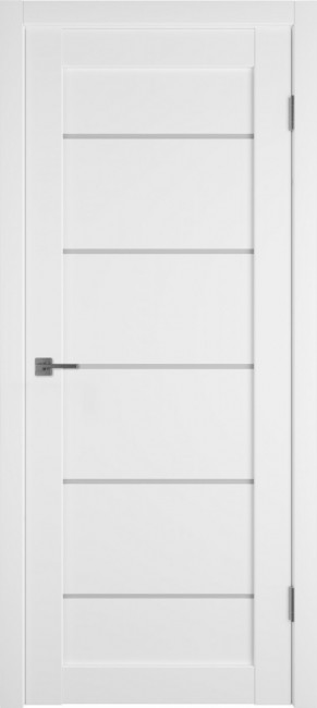 Межкомнатная дверь EMALEX 27 стекло бел.| EMALEX ICE