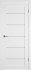 Межкомнатная дверь EMALEX 27 стекло бел.| EMALEX ICE