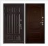 Дверь входная взломостойкая Сенатор 3D Марсель, цвет венге,  панель - оливия цвет орех тон 2