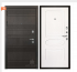 Дверь входная со сменными панелями Министр, цвет горький шоколад,  панель - оливия цвет ясень жемчуг
