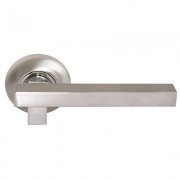 Ручка дверная POMPIDU MH-18 SC/CP Матовый Хром/полированный Хром