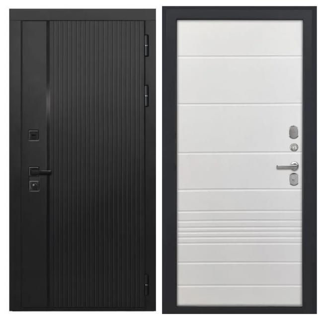 Дверь Luxor-45 ФЛ-700 (10мм, ясень белый)