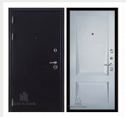 Дверь входная Колизей, цвет темное серебро антик, панель -  perfecto цвет светло-серый бархат