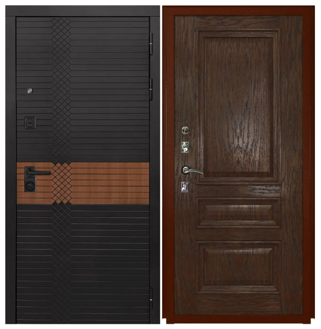 Дверь Luxor-49 - Фараон-2 (16мм, мореный дуб)