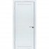 Межкомнатная дверь экошпон D1 белый бланко
