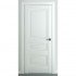 Межкомнатная дверь экошпон Ампир В2 ДГ (Матовый белый)