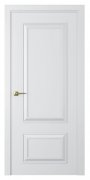 Межкомнатная дверь Mадрид 2 (глухая) Эмаль белый шелк