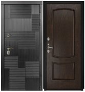 Дверь Luxor-47 - Лаура-2 (16мм, мореный дуб)