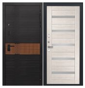 Дверь Luxor-49 - СБ-1 (ст. белое, 16мм, капучино)