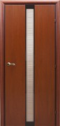 Дверь 73.04 ДО 21- 9, стекло ВКЛ Сетка,150 (Бразильская Груша)