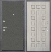 Дверь ZMD Лофт графит 183 Белая сосна