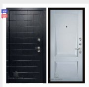 Дверь входная взломостойкая Сенатор ПЛЮС, цвет альберо блэк рисунок грань, панель - perfecto цвет светло-серый бархат Дверь входная взломостойкая Сенатор ПЛЮС, цвет альберо блэк рисунок грань, панель - perfecto цвет светло-серый бархат