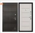 Дверь входная со сменными панелями Министр, цвет горький шоколад,  панель - light md 003 цвет белый ясень