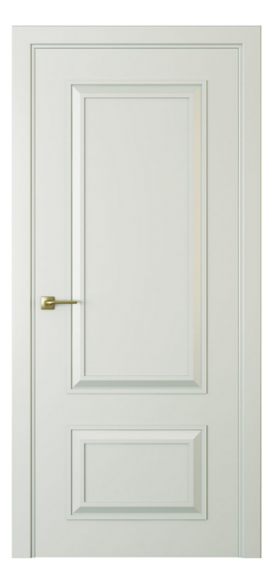 Межкомнатная дверь Mадрид 2 (глухая)  Эмаль серый шелк Межкомнатная дверь Mадрид 2 (глухая)  Эмаль серый шелк