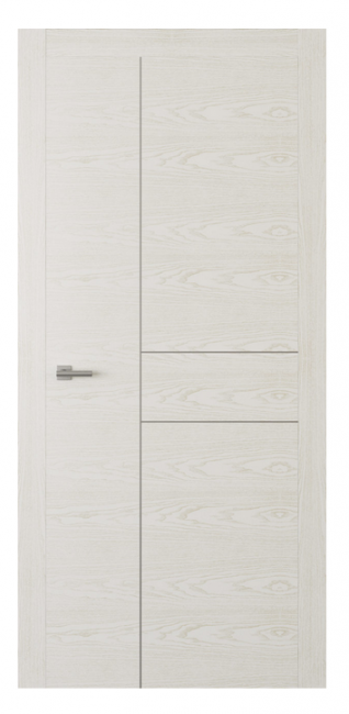Межкомнатная дверь De Vesta 3 (глухая) Ясень белоснежный