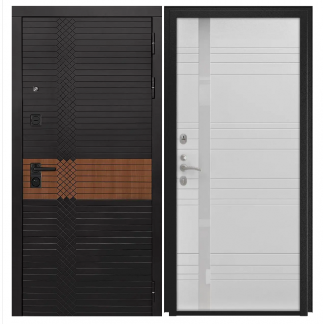 Дверь Luxor-49 - A-1 (16мм, белая эмаль) Дверь Luxor-49 - A-1 (16мм, белая эмаль)