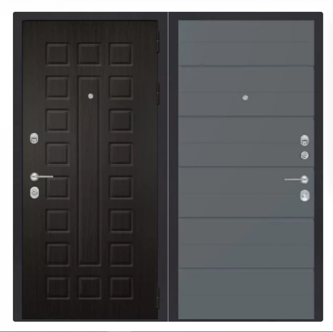 Дверь ZMD Премиум 183 Лайн Титан