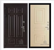 Дверь входная взломостойкая Сенатор 3D Марсель, цвет венге,  панель - 62001 цвет керамик серена Дверь входная взломостойкая Сенатор 3D Марсель, цвет венге,  панель - 62001 цвет керамик серена