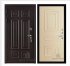 Дверь входная взломостойкая Сенатор 3D Марсель, цвет венге,  панель - 62001 цвет керамик серена Дверь входная взломостойкая Сенатор 3D Марсель, цвет венге,  панель - 62001 цвет керамик серена