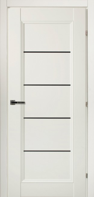 Дверь CPL 33.52 ДО 21- 9, стекло Акрил черное (Белый)